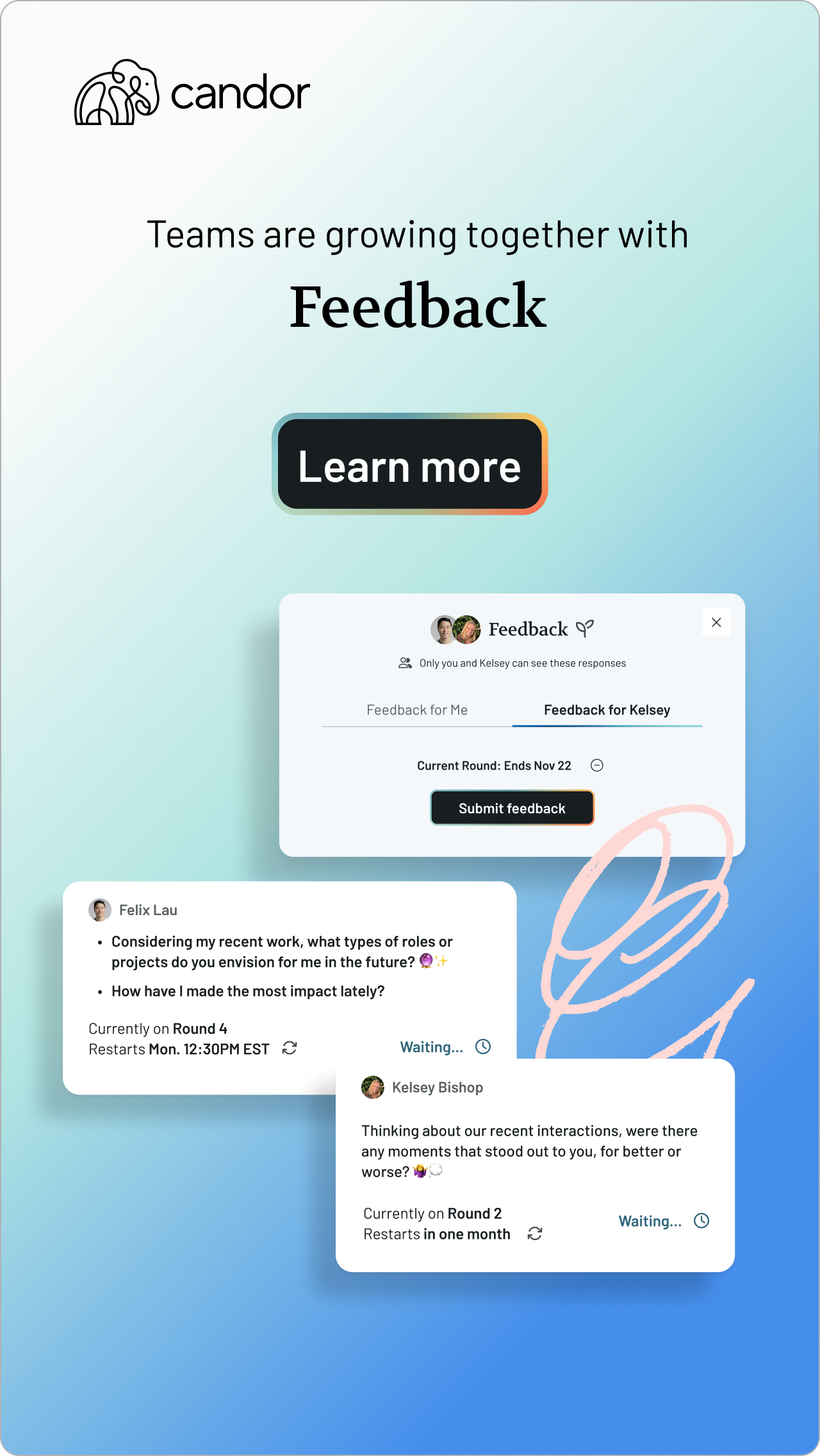 Set up Feedback Mission on Candor