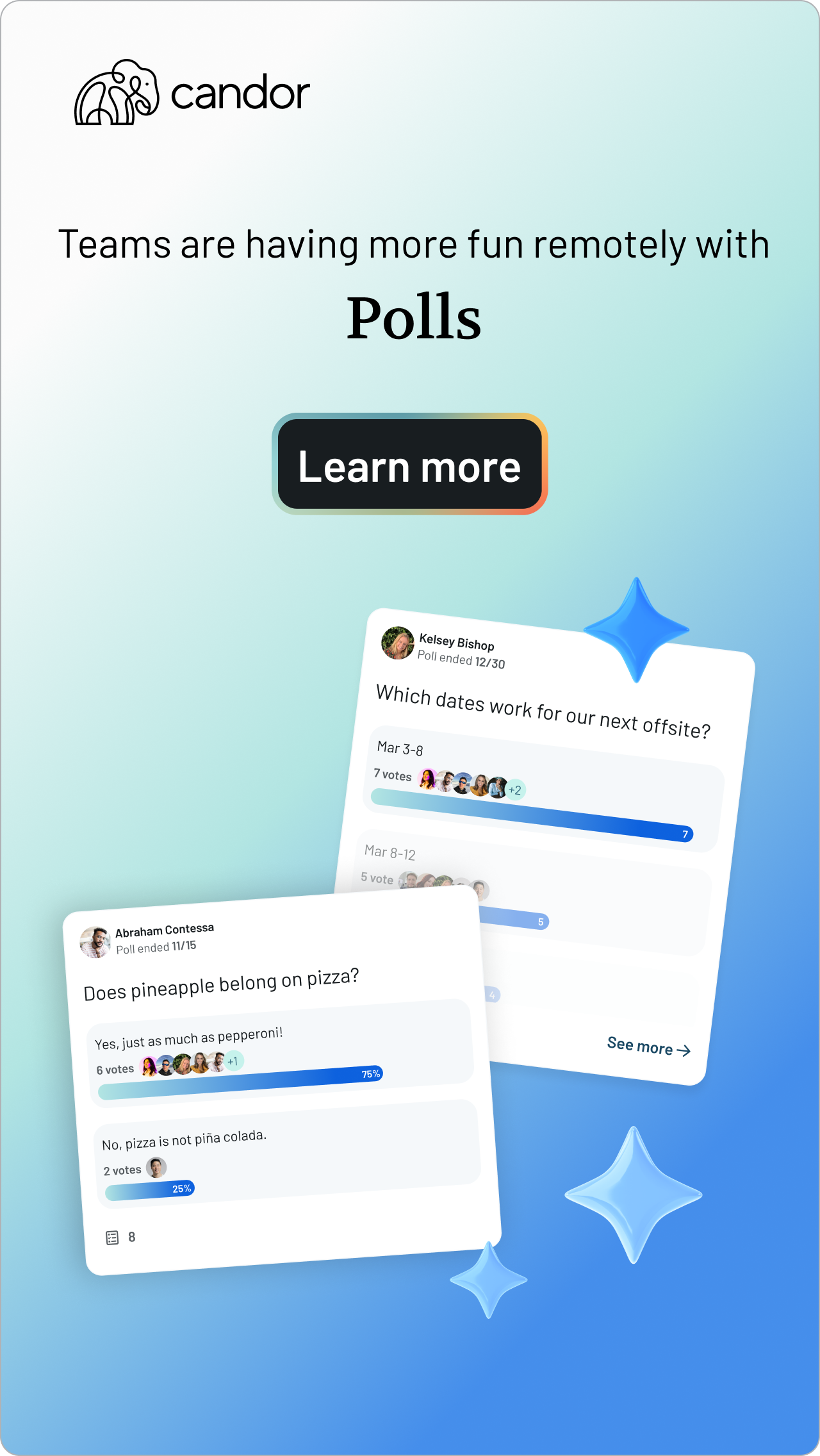 Set up Polls Mission on Candor